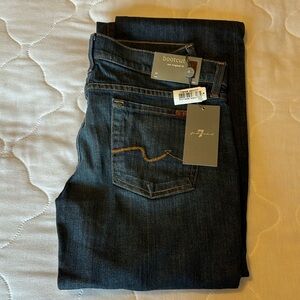 7 for all mankind bootcut jeans, women’s size 29